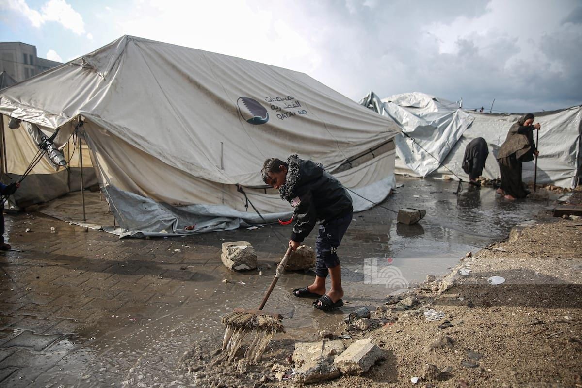 L’inverno senza riparo a Gaza