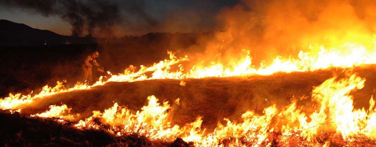 Hello, World! La California a fuoco