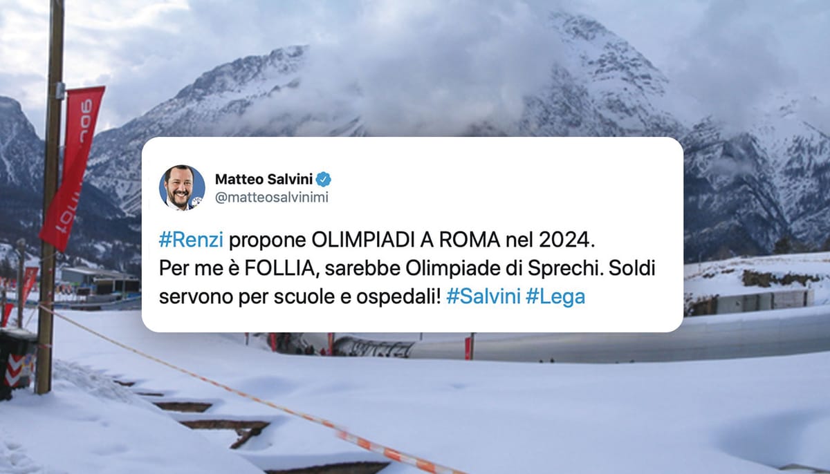 Improvvisamente le Olimpiadi piacciono a tutti