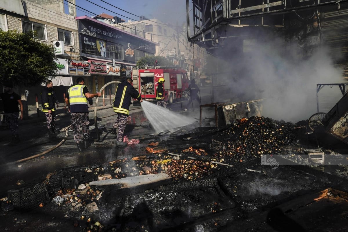 Niente acqua a Jenin