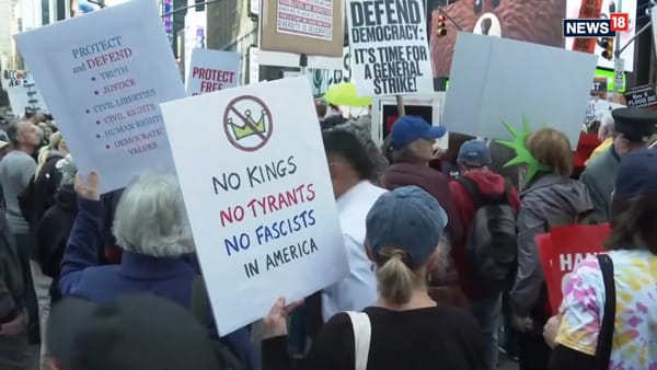 Le grandi proteste pacifiche contro Trump