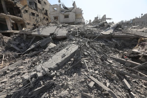 La guerra delle macerie, a Gaza