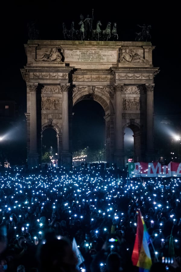 La marea umana per il ddl Zan